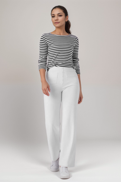 Carmen | Pantalones Elásticos De Cintura Alta