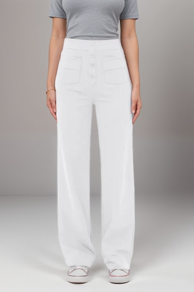 Carmen | Pantalones Elásticos De Cintura Alta