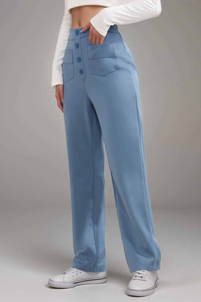 Carmen | Pantalones Elásticos De Cintura Alta