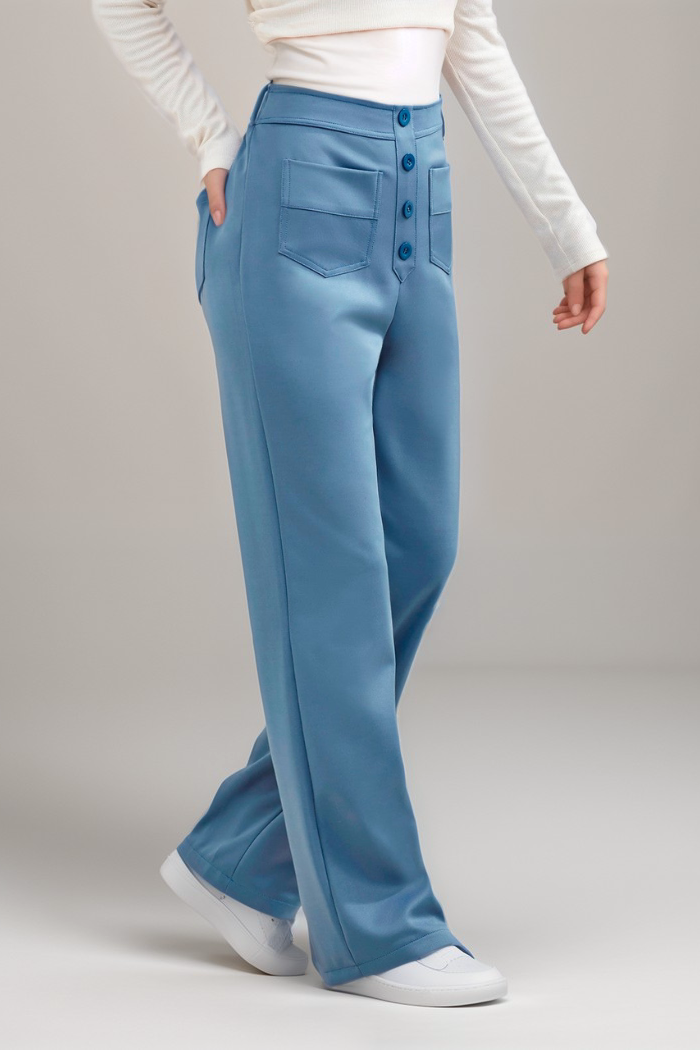 Carmen | Pantalones Elásticos De Cintura Alta