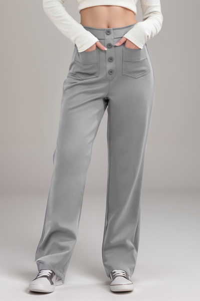 Carmen | Pantalones Elásticos De Cintura Alta