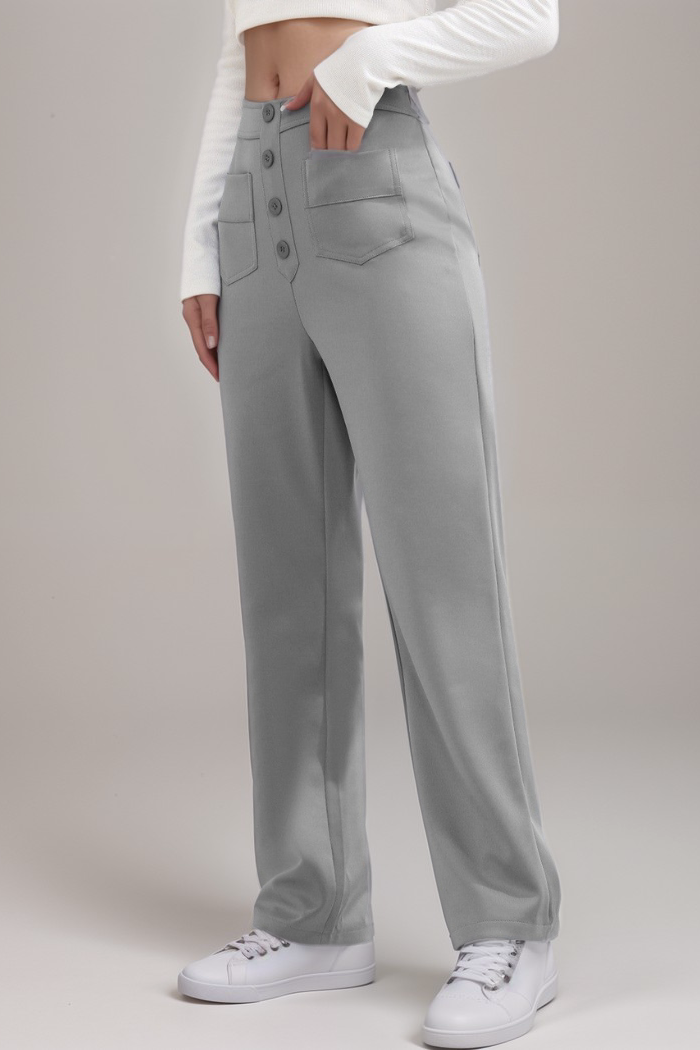 Carmen | Pantalones Elásticos De Cintura Alta