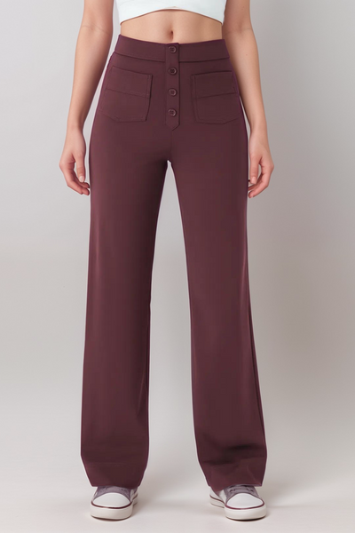 Carmen | Pantalones Elásticos De Cintura Alta