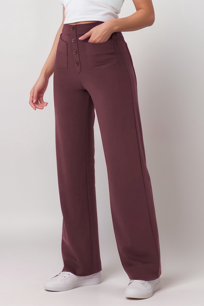 Carmen | Pantalones Elásticos De Cintura Alta