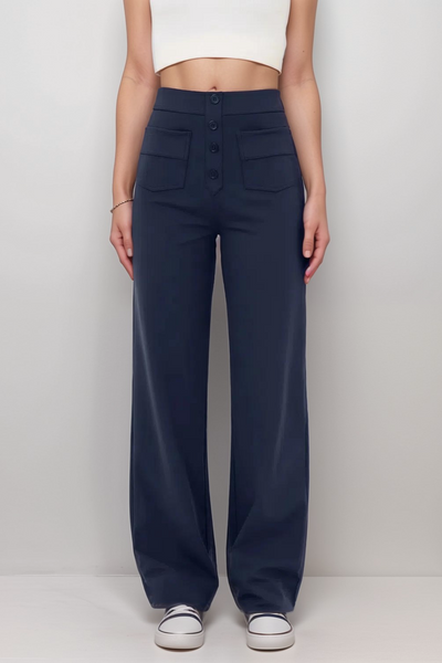 Carmen | Pantalones Elásticos De Cintura Alta