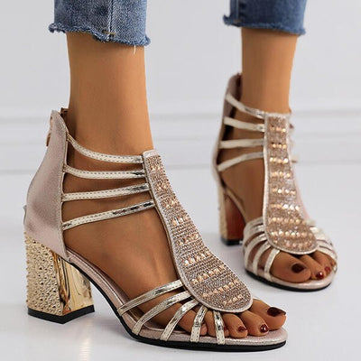 Sara | Sandalias Elegantes Con Tacón
