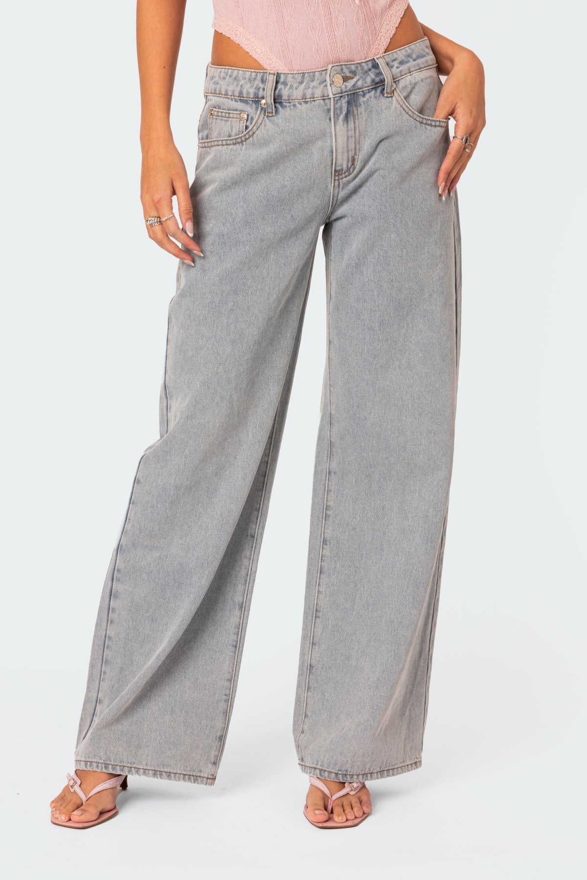 Emma | Jeans Oversized Con Lazos