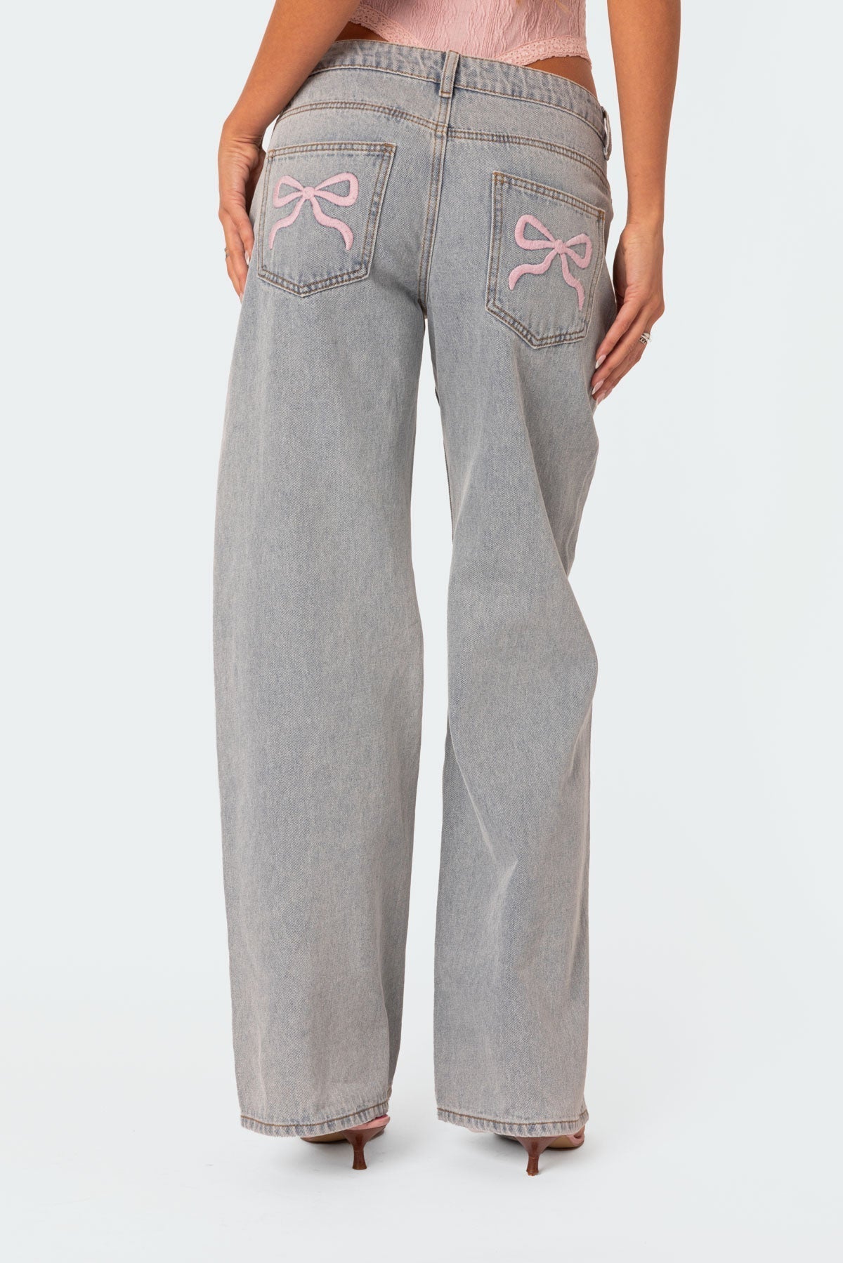 Emma | Jeans Oversized Con Lazos