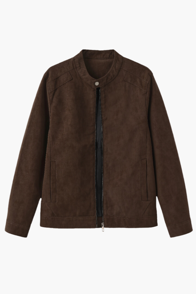 Miguel-Luis | Chaqueta De Cuero Suede De