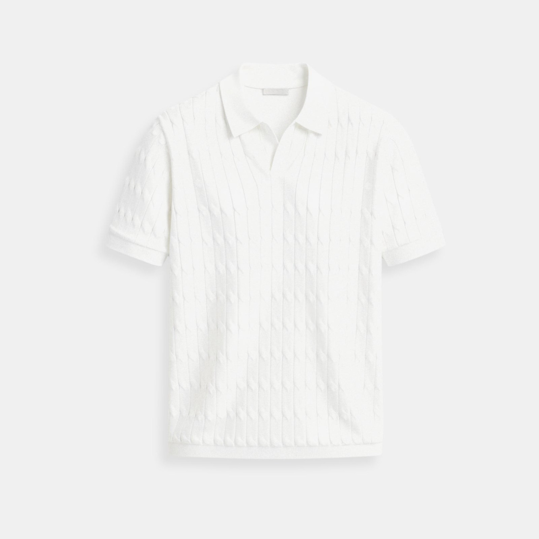 Víctor | Polo De Punto Cableado Premium