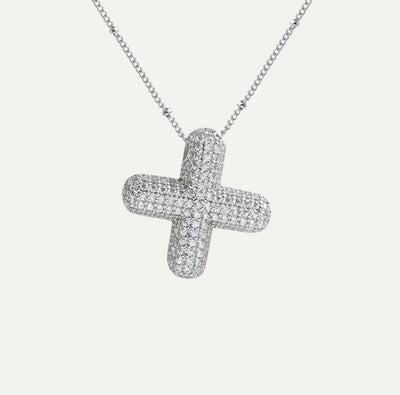 Savannah | Collar de Letra Burbuja con Diamantes Mijn winkel