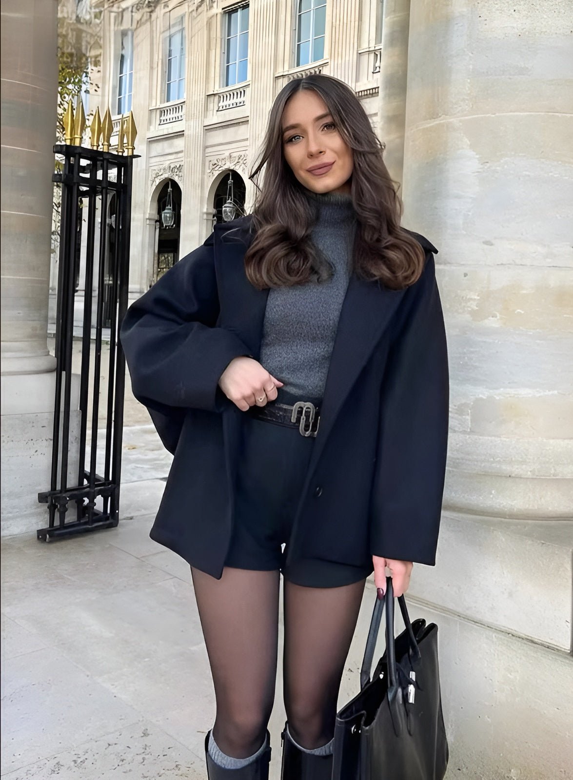 SOFIA | Abrigo De Lana Modn | Chaqueta Para El Otoño
