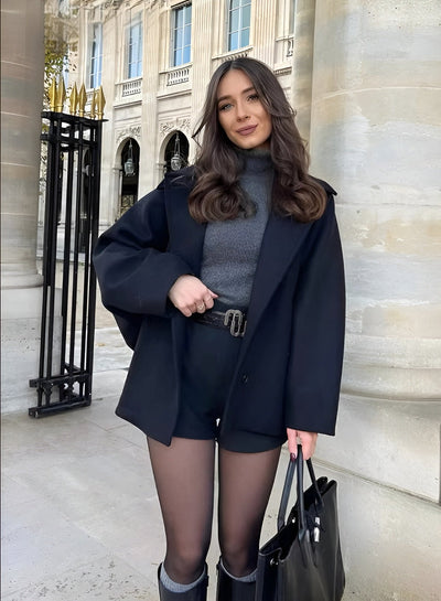 SOFIA | Abrigo De Lana Modn | Chaqueta Para El Otoño