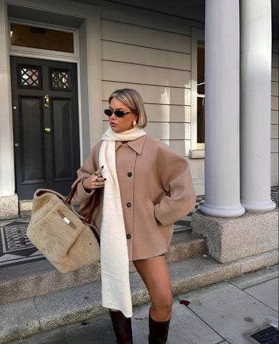 SOFIA | Abrigo De Lana Modn | Chaqueta Para El Otoño