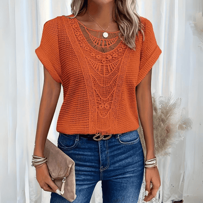 Blusa Karin | Encaje elegante bohemio estilo Ibiza Mijn winkel