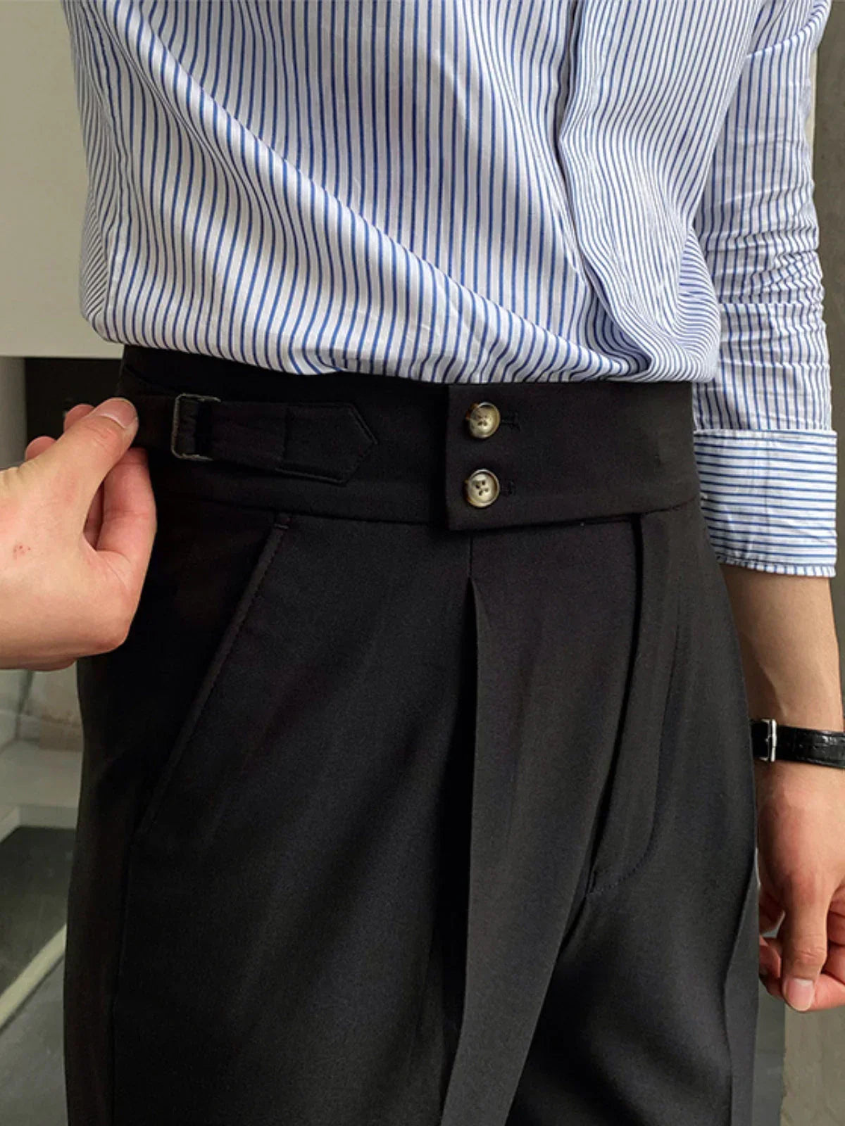 Samir | Pantalones Ajustados De Cintura Alta