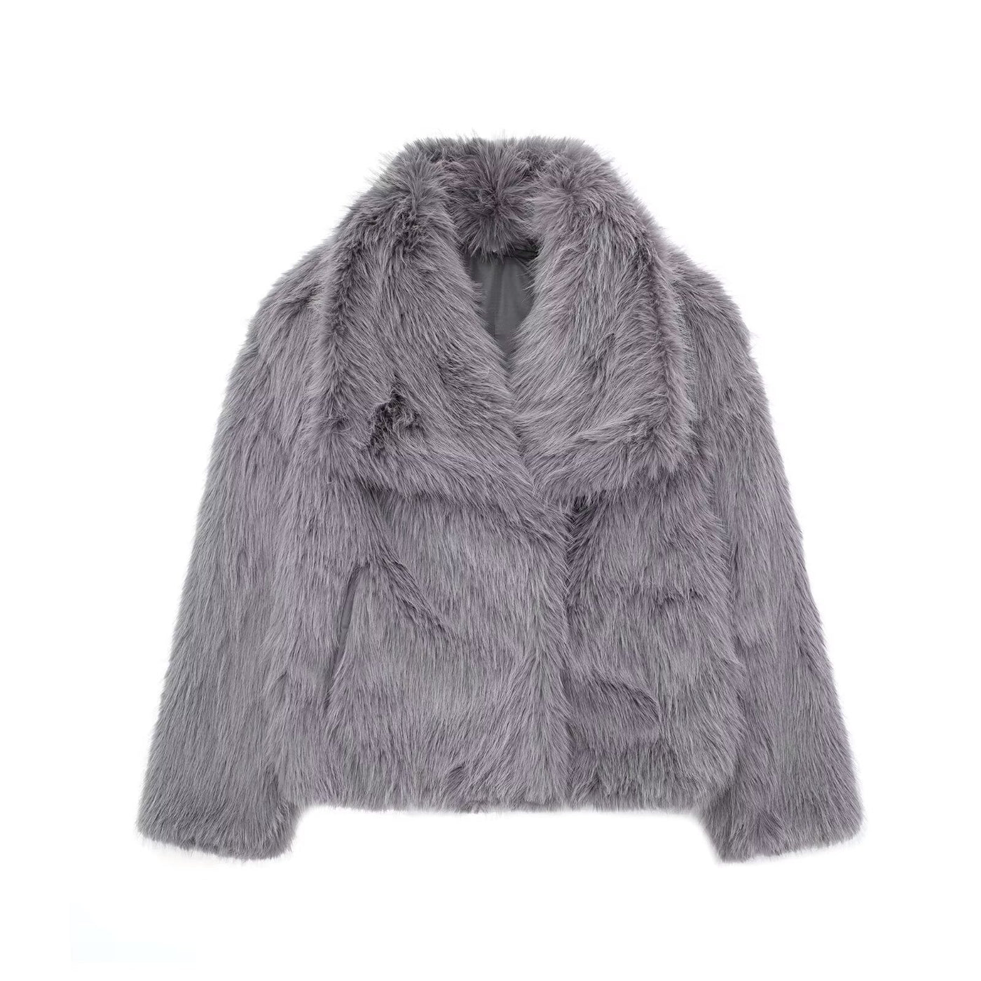 Bárbara | Chaqueta De Piel Sintética Cálida Para Mujeres | Lujo Y Comodidad