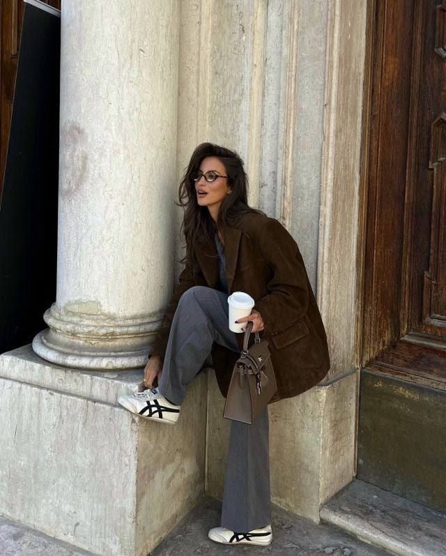 Eva | Chaqueta De Ante Zamszowa Para Otoño | Cálida Y A La Moda