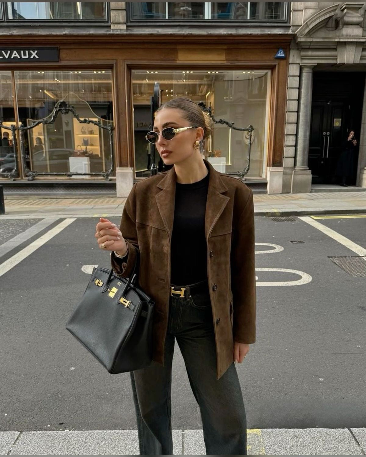 Eva | Chaqueta De Ante Zamszowa Para Otoño | Cálida Y A La Moda
