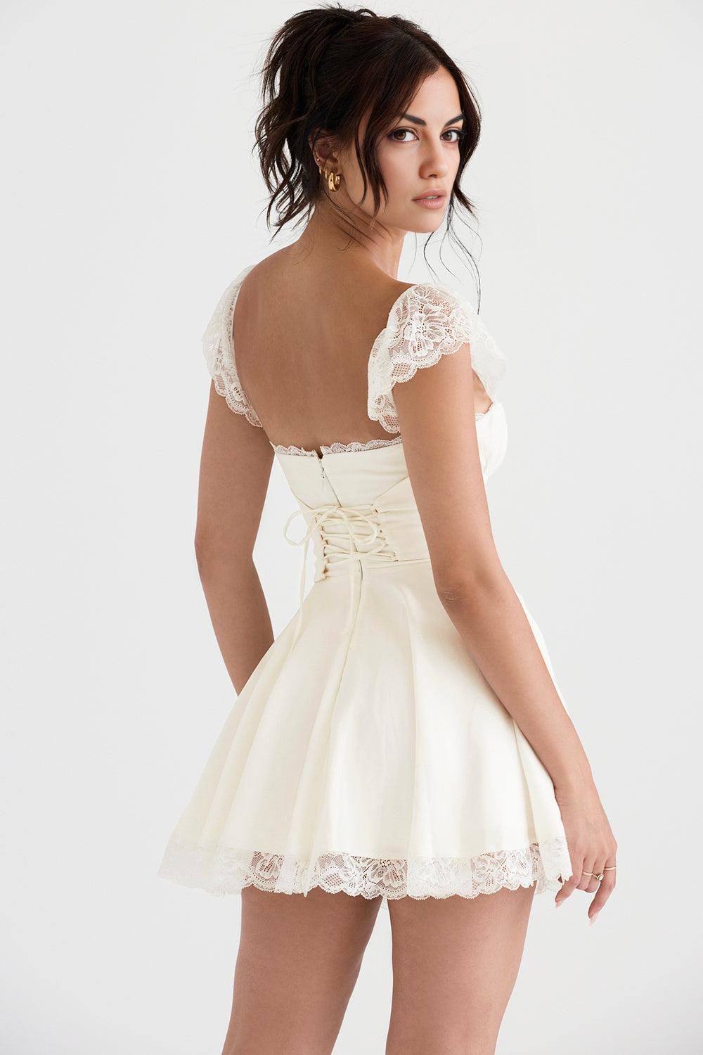 Rebeca | Vestido Bustier De Encaje Jasmin