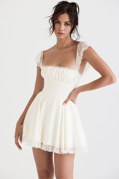 Rebeca | Vestido Bustier De Encaje Jasmin