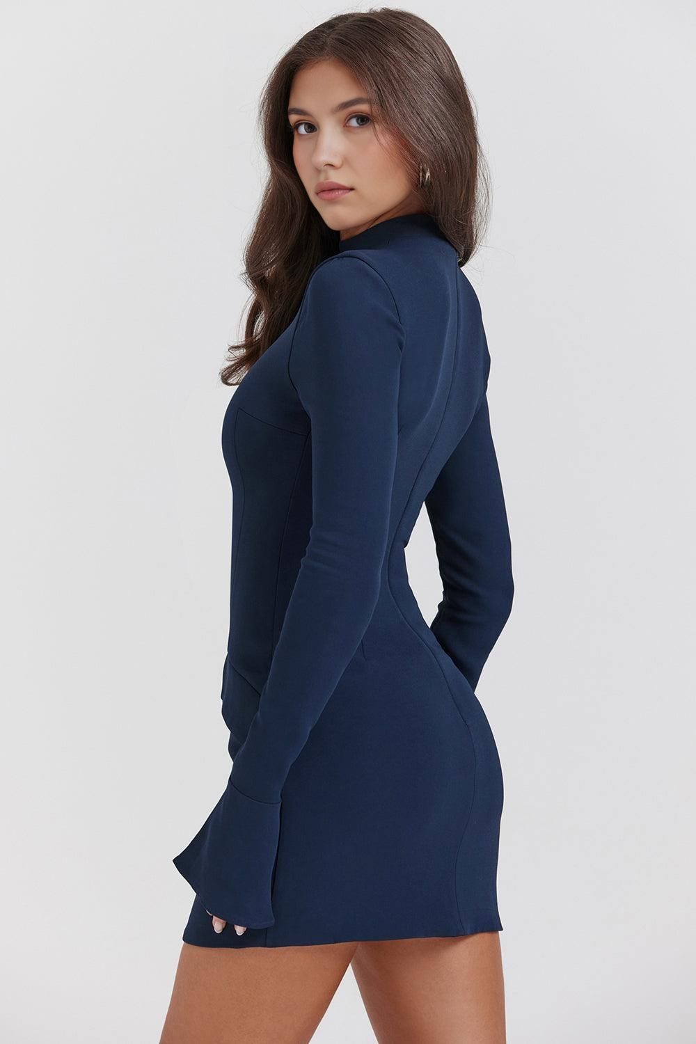 Ariadna | Vestido Kayla De Manga Larga