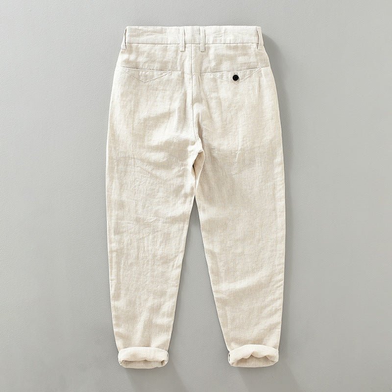 Ali | Pantalones Casual De Lino