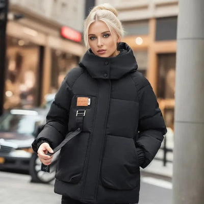 Carolina | Donsowa Chaqueta De Invierno | Negra - Ideal Para Días