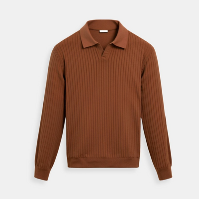Marcos | Polo De Manga Larga Rayado