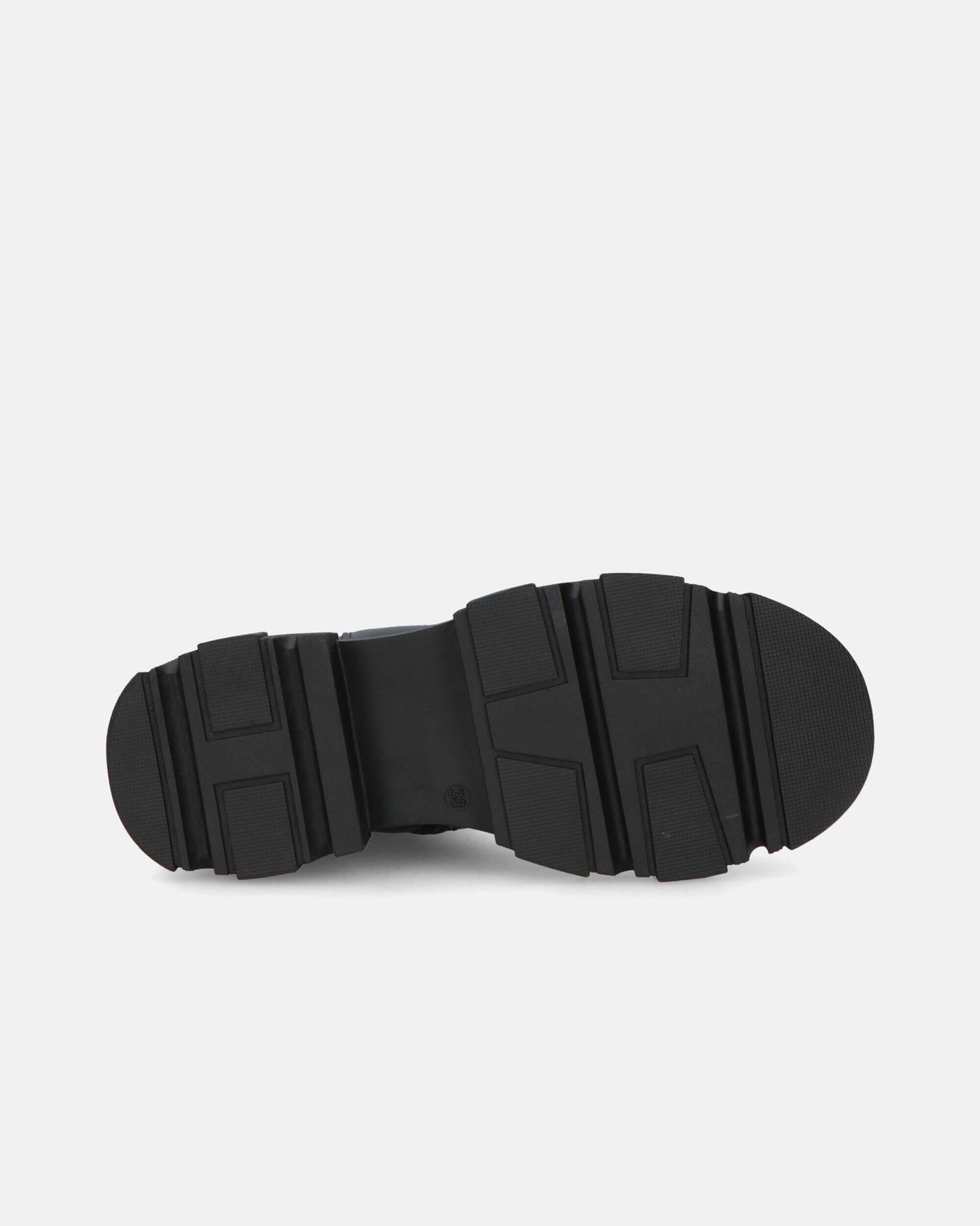 NORMA | Botines Con Cremallera Lateral En Cuero Sintético Negro