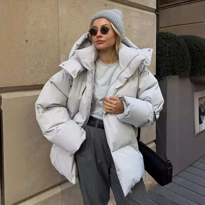 Clara | Mujeres Chaqueta Acolchada | Marrón - Cálida Chaqueta De Invierno