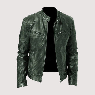 Massimo | Chaqueta de Cuero Ecologico para Hombre