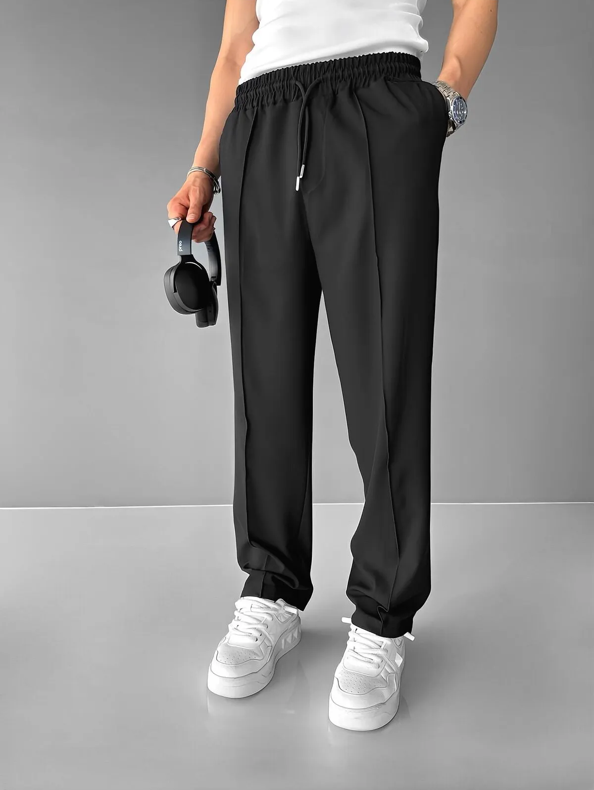 Ivan | Pantalones Chinos Plisados