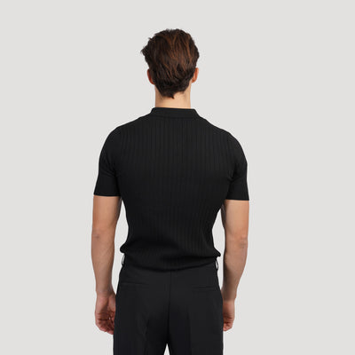 Oriol | Camisa Polo De Punto Acanalado