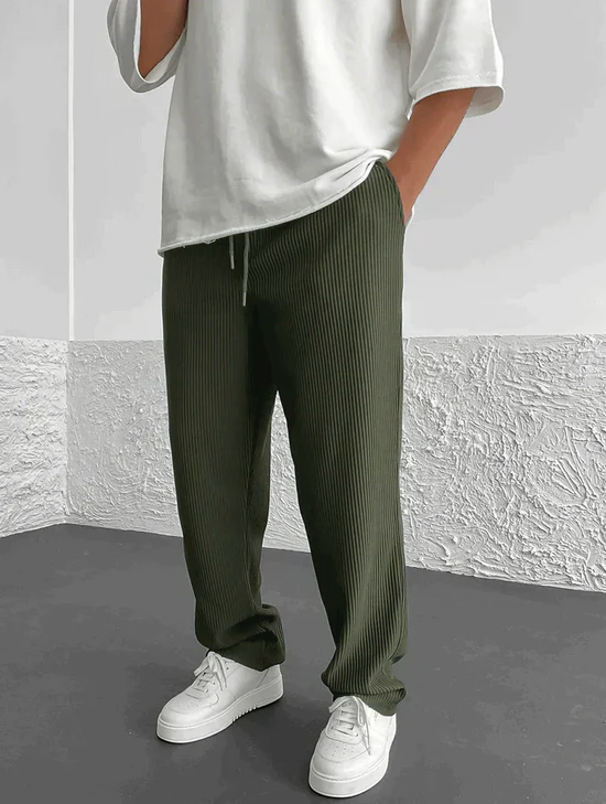 Mikhail | Pantalones De Corte Relajado Con