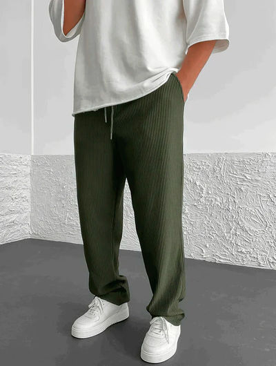 Mikhail | Pantalones De Corte Relajado Con