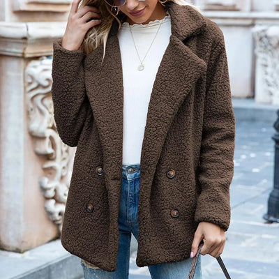 Maya | Chaqueta Teddyjacky | Marrón - Acolchada Y Moderna
