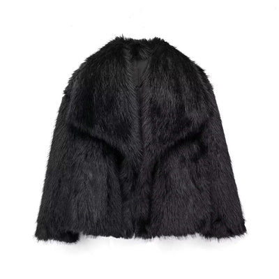 Bárbara | Chaqueta De Piel Sintética Cálida Para Mujeres | Lujo Y Comodidad