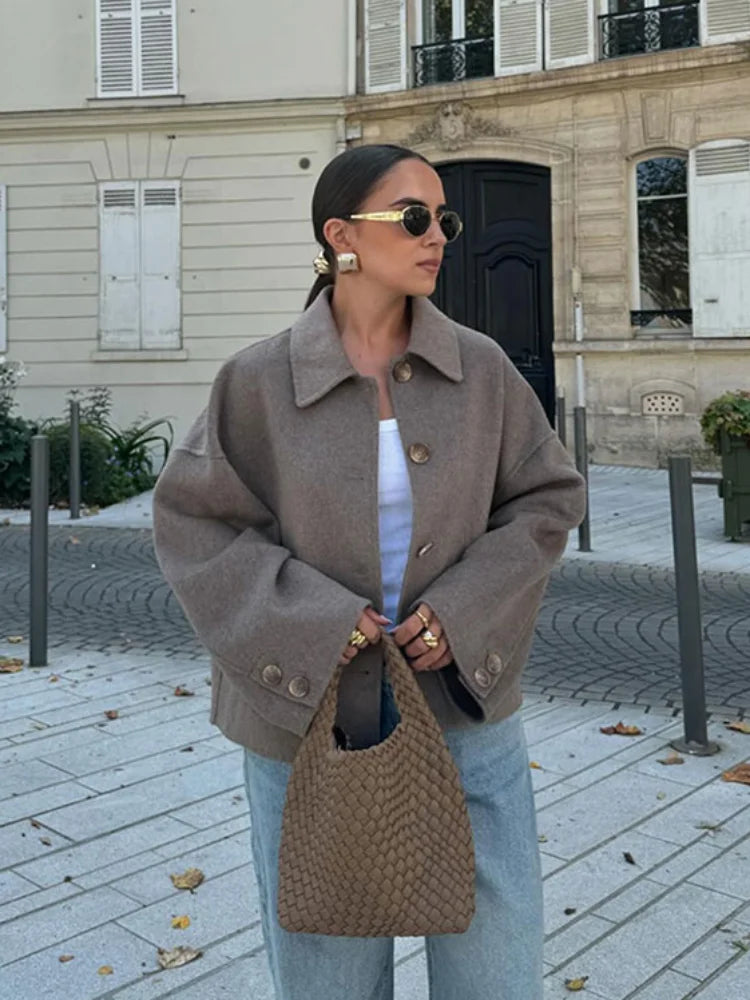 Mila | Elegante Chaqueta De Mujer - Chaqueta Acolchada De Entretiempo Con Botones