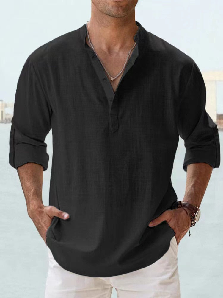 Joaquín | Camisa De Lino Transpirable