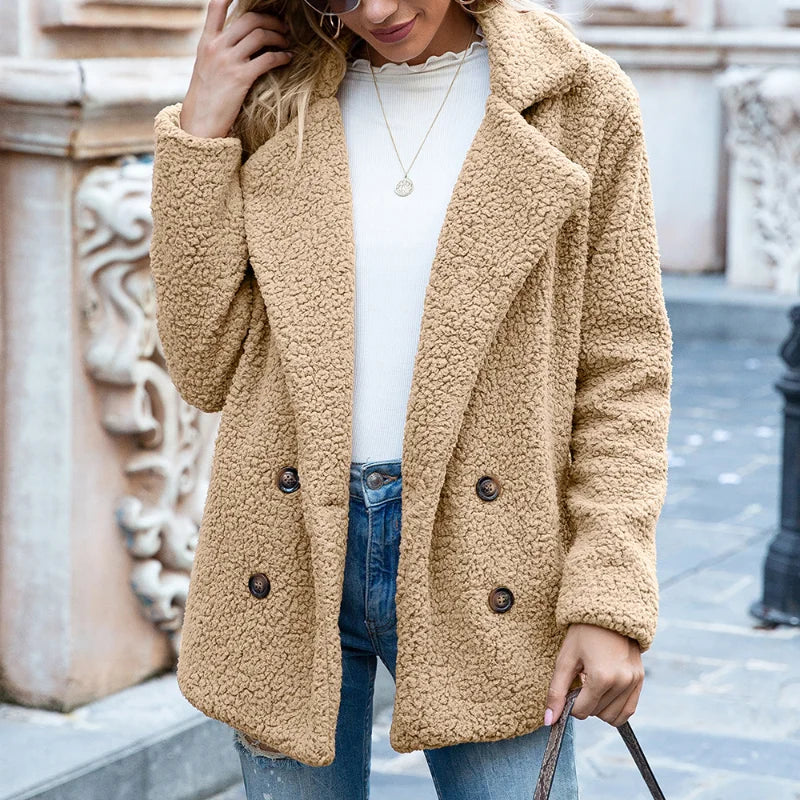 Maya | Chaqueta Teddyjacky | Marrón - Acolchada Y Moderna