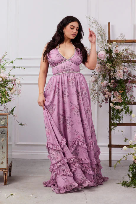 Sofía | Fleuroza Vestido Maxi Liviano Para Cualquier Ocasión Karol Firenze