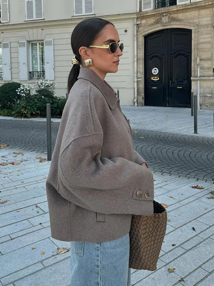 Mila | Elegante Chaqueta De Mujer - Chaqueta Acolchada De Entretiempo Con Botones