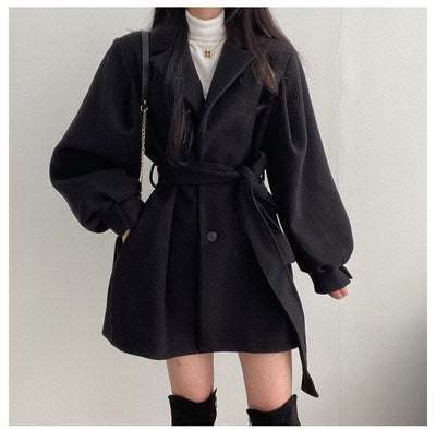 Noelia | Trench De Lana | Beige - Estiloso Y Cómodo