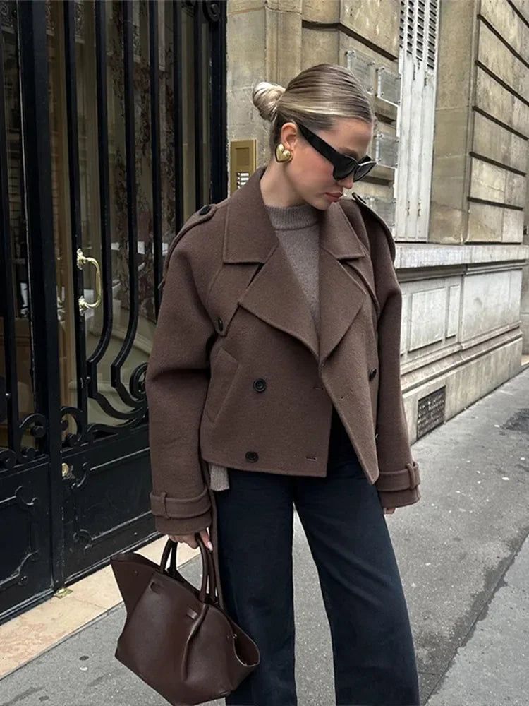 Carlotta | Chaqueta De Mujer Con Capucha Tipo Coffee Wol - Casual