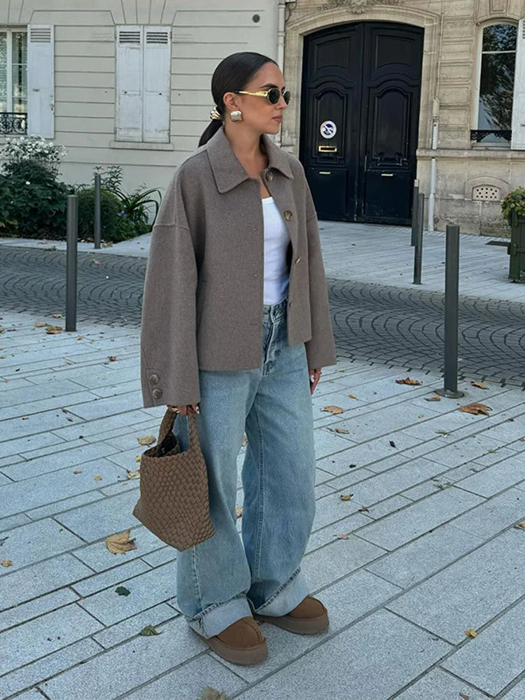 Mila | Elegante Chaqueta De Mujer - Chaqueta Acolchada De Entretiempo Con Botones