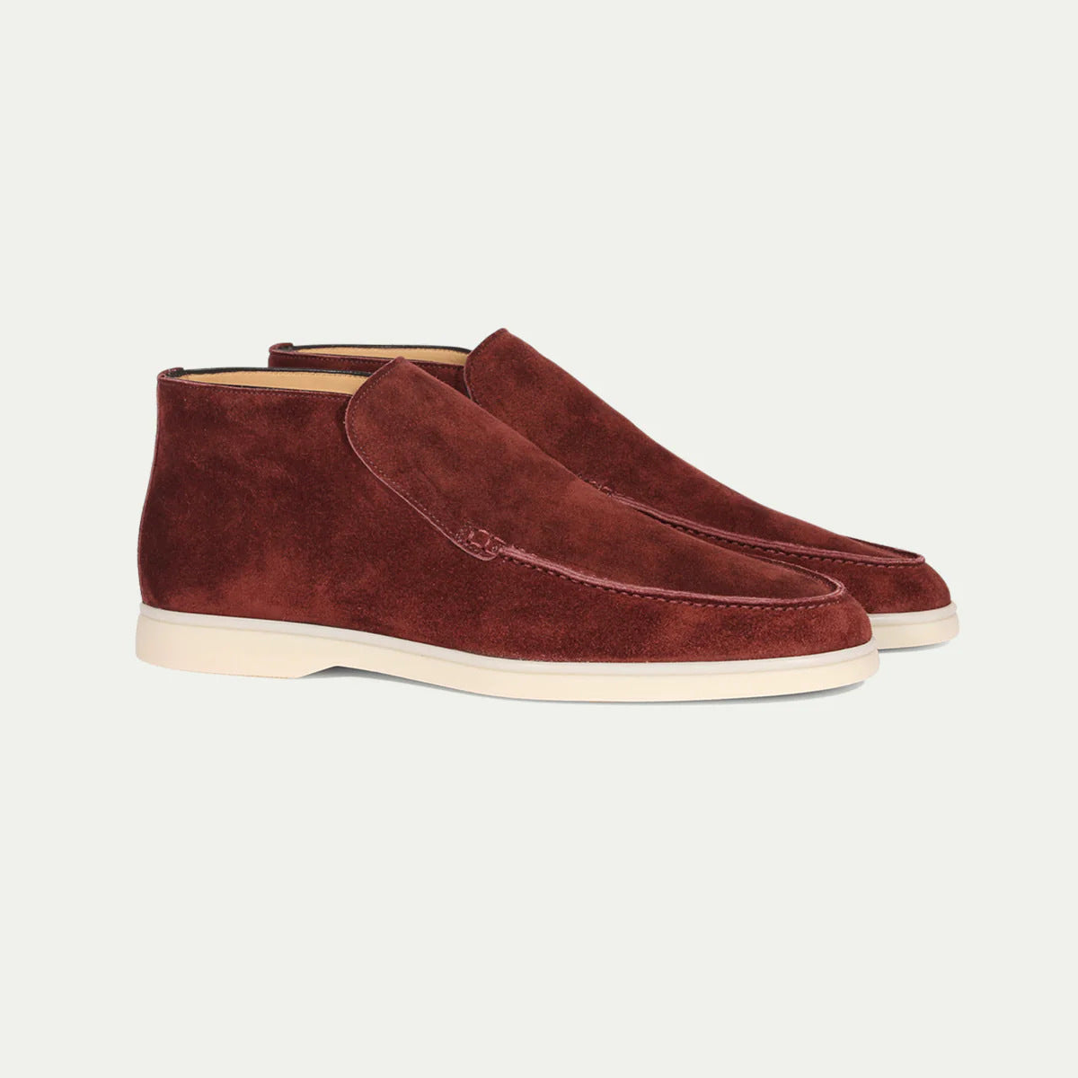 Tiago | Botines De Ante Estilo Loafer
