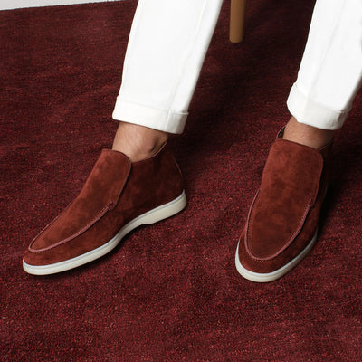 Tiago | Botines De Ante Estilo Loafer