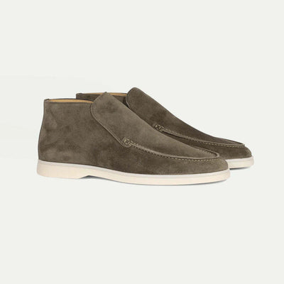 Tiago | Botines De Ante Estilo Loafer