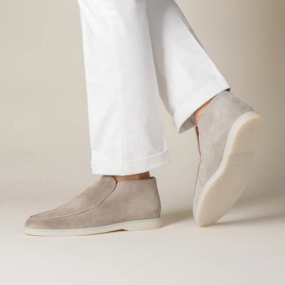 Tiago | Botines De Ante Estilo Loafer